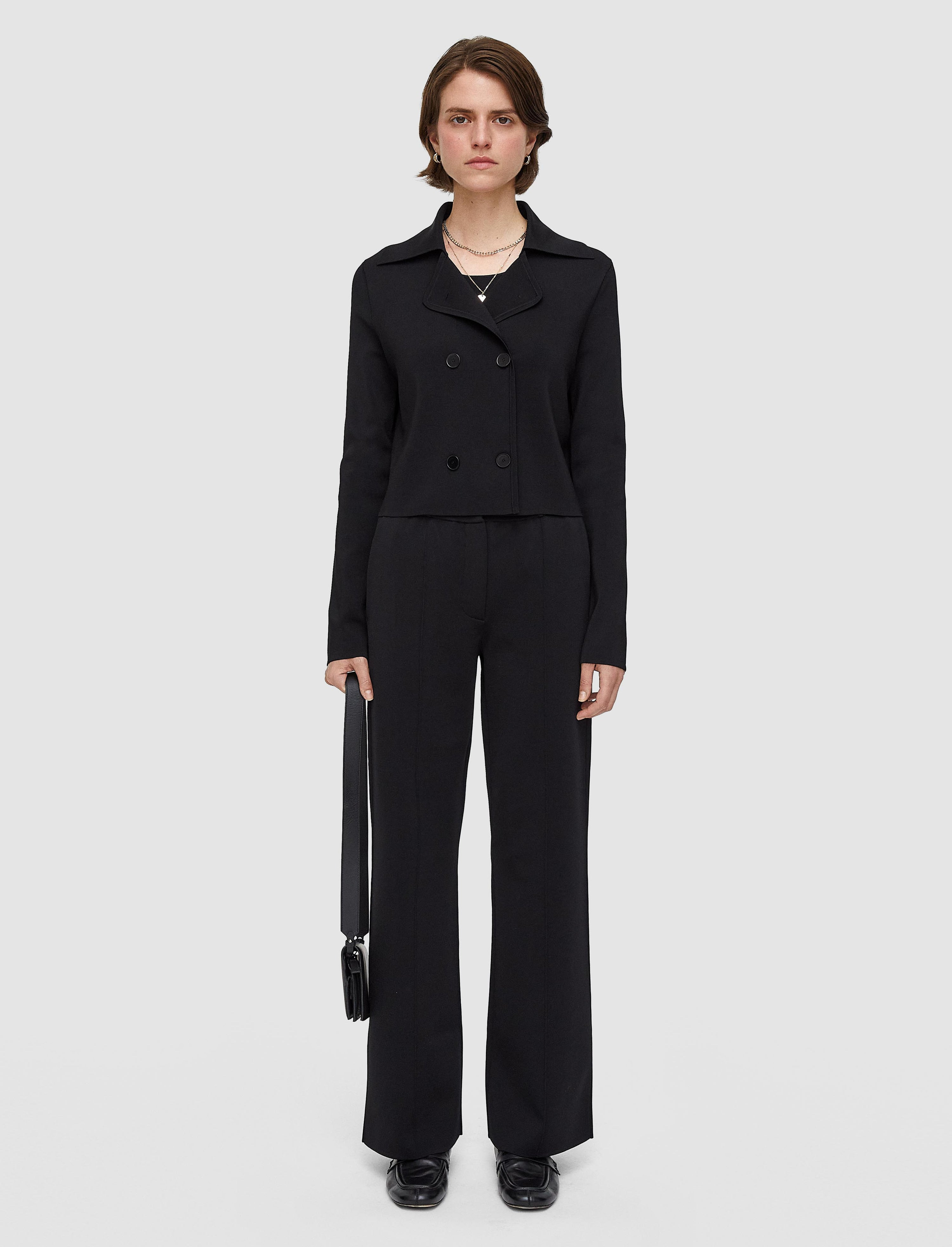 Milano Knit Stretch Short Jacket - 2