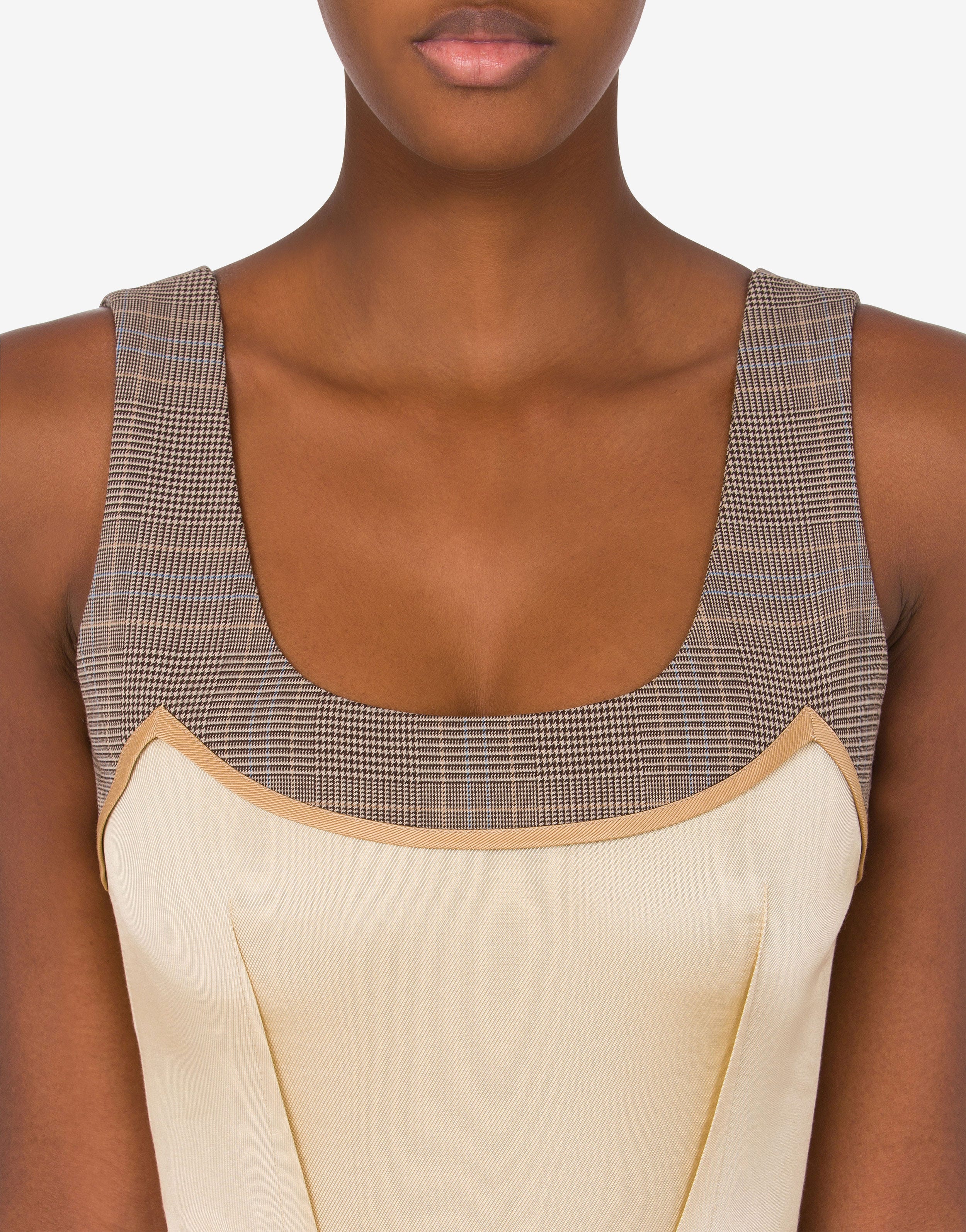 INSIDE OUT TAILORING DRESS - 4