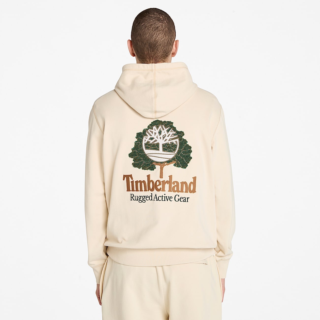 Men's Tree Logo Patch Hoodie - 7