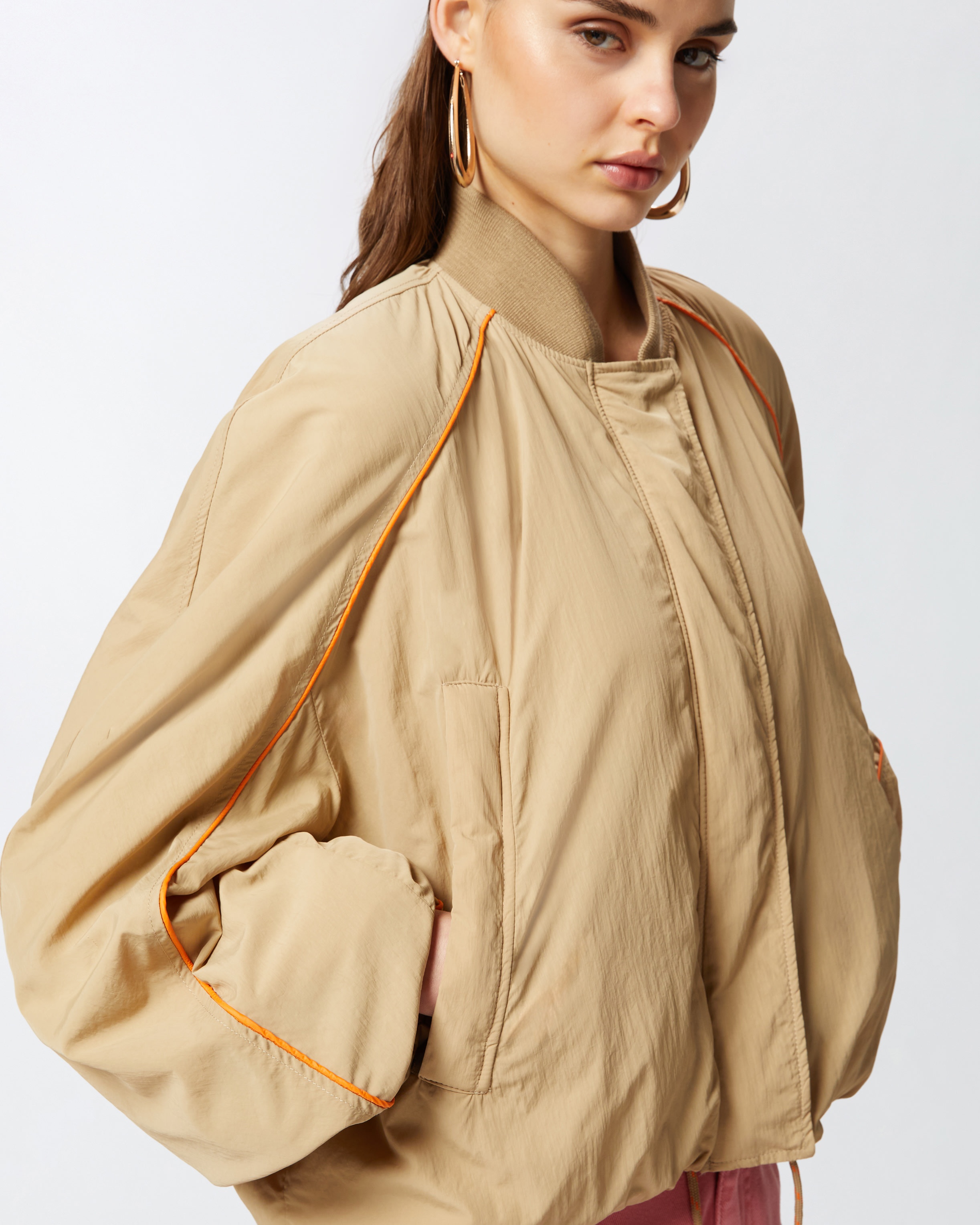 TECHNICAL CANVAS BOMBER JACKET - 5