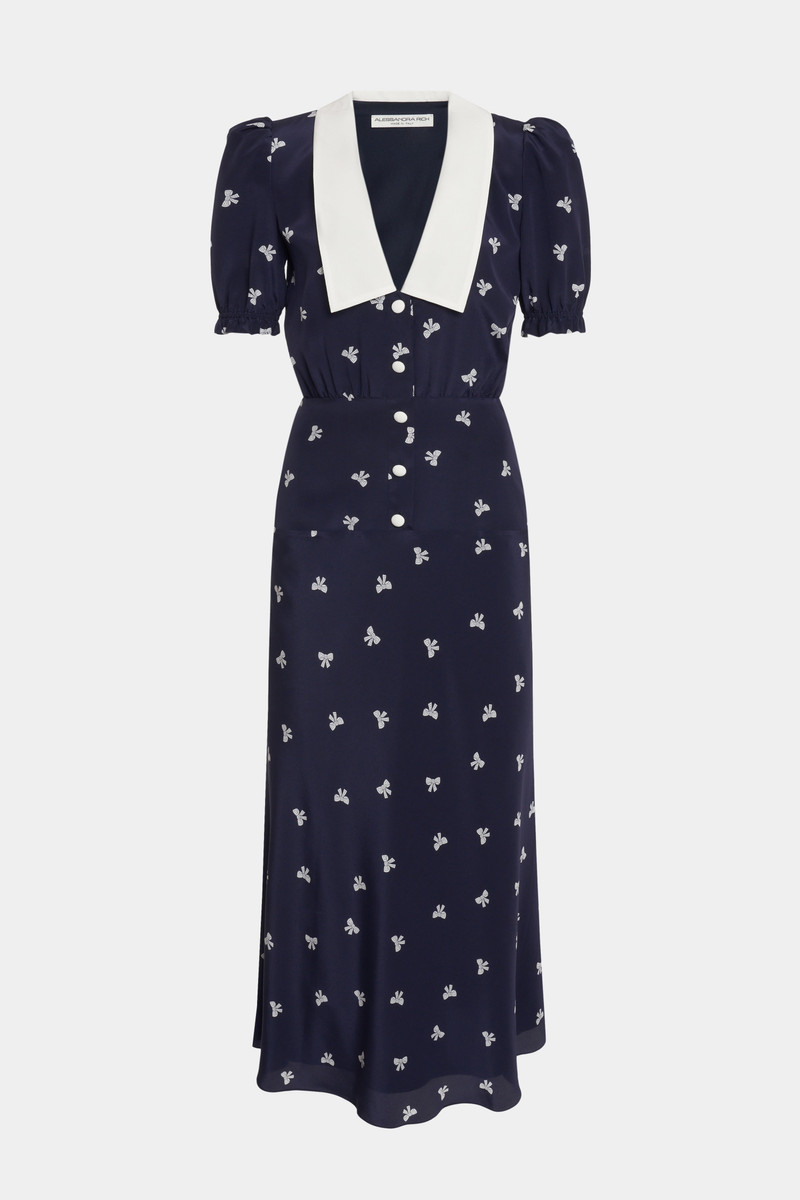 BOWS PRINT DRESS 1