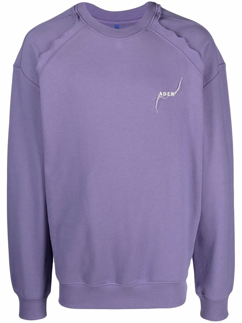 Kaput embroidered logo cotton sweatshirt 1
