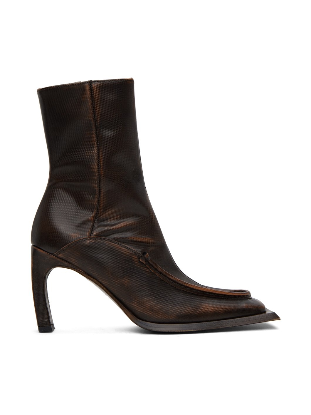 Brown Hellz Boots - 1