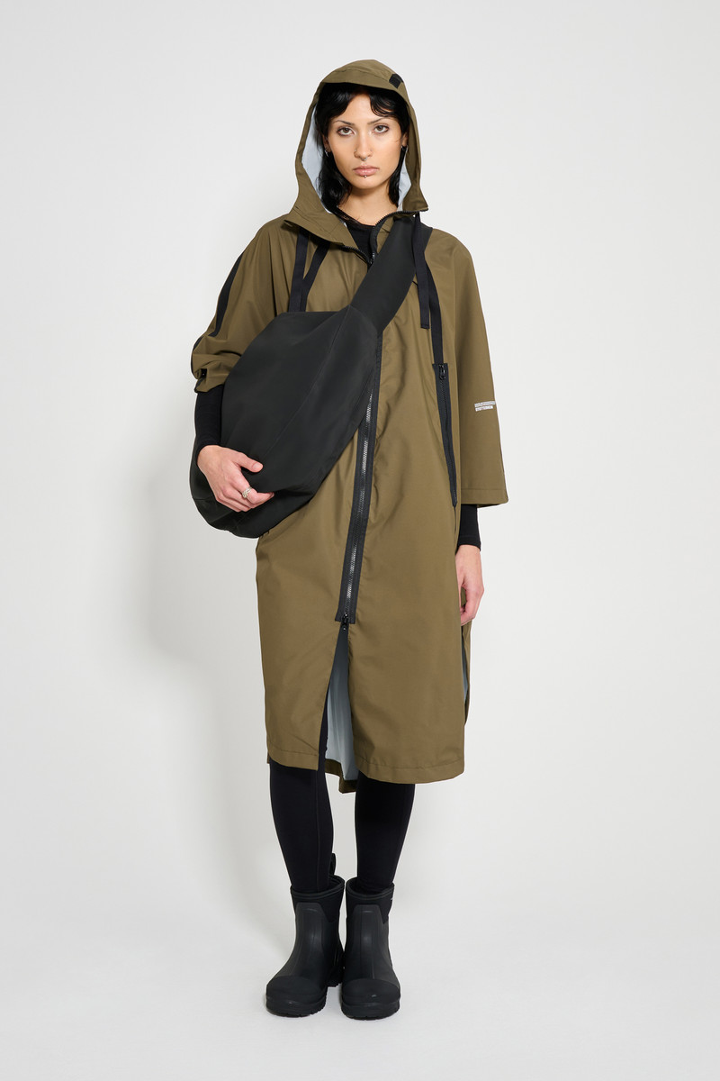 Concert Tape Poncho Green 4