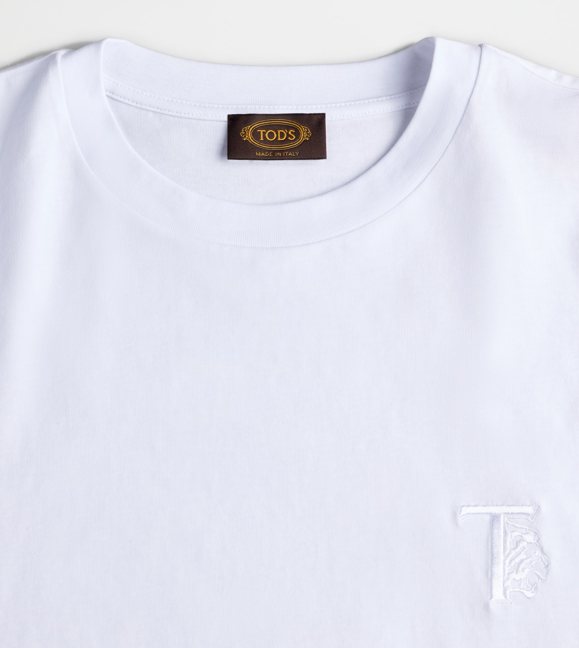 T-SHIRT IN JERSEY - WHITE - 9