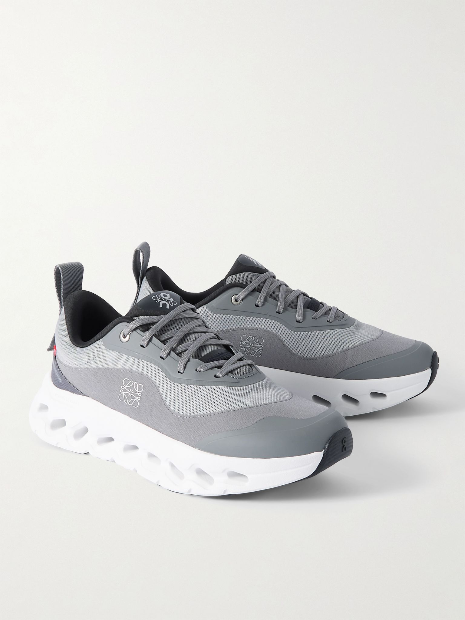 + ON Cloudtilt 2.0 Stretch-Knit Sneakers Gray - 4