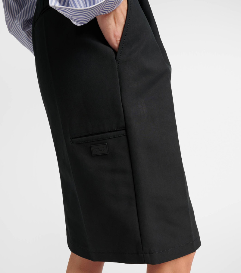 Cotton midi skirt 6