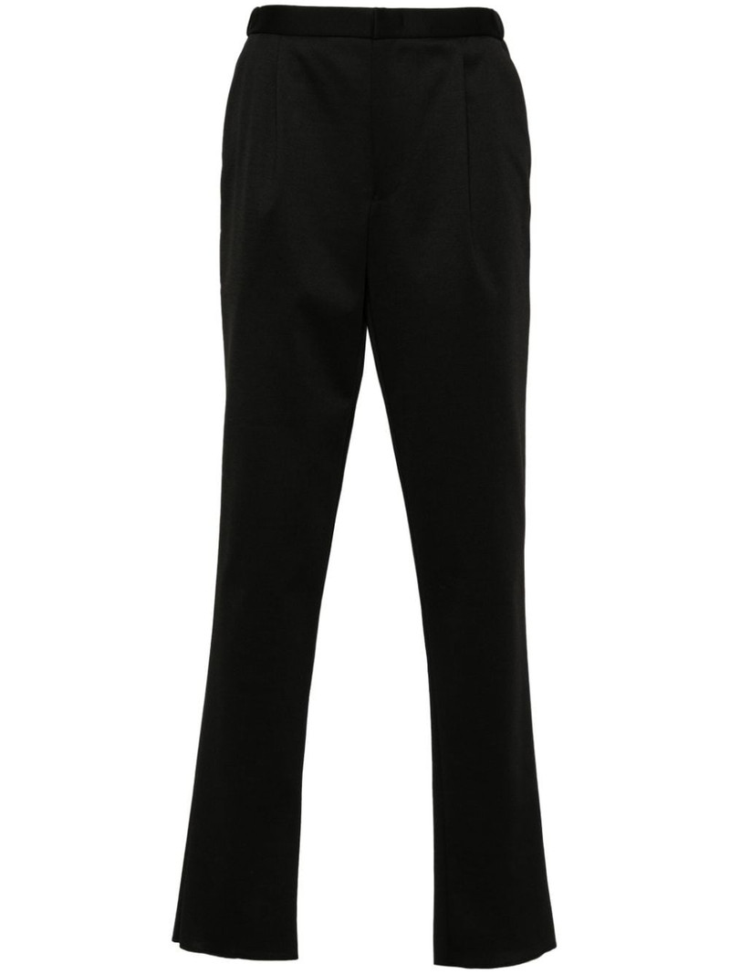 pleat-detail trousers 1