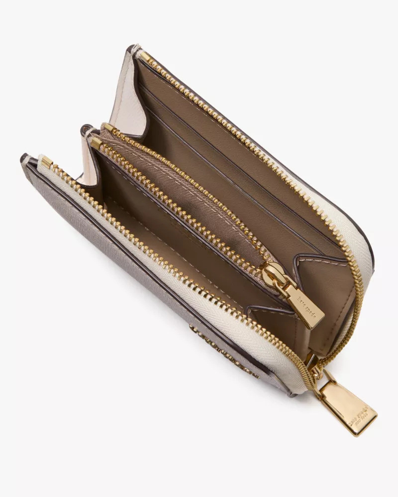 kate spade Devin Colorblocked Zip Card Case outlook