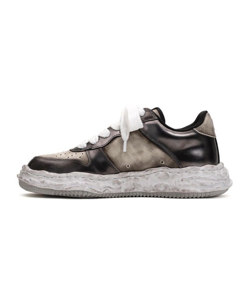 Mannahatta NYC x MMY "WAYNE" OG Sole Brush Off Leather Low-top Sneaker 5