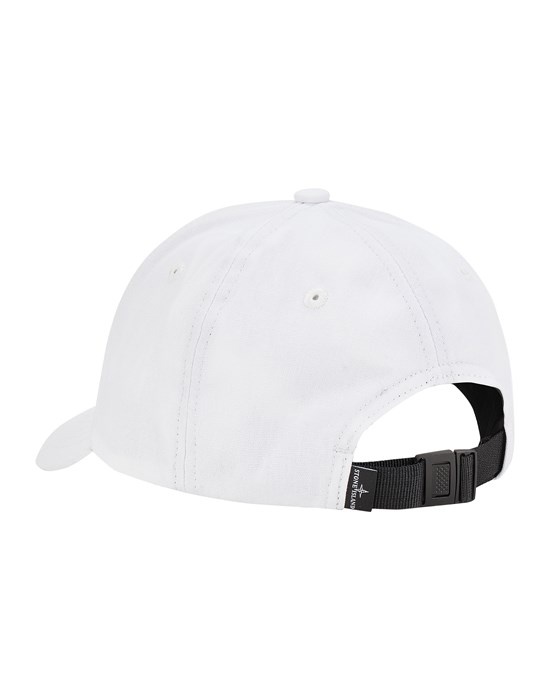 99661 COTTON REP CAP WHITE - 2