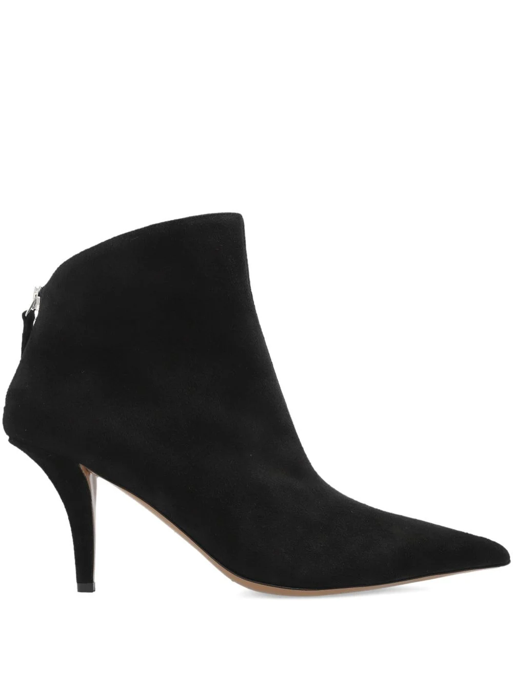 105mm Jessica pointed-toe suede ankle boots - 1