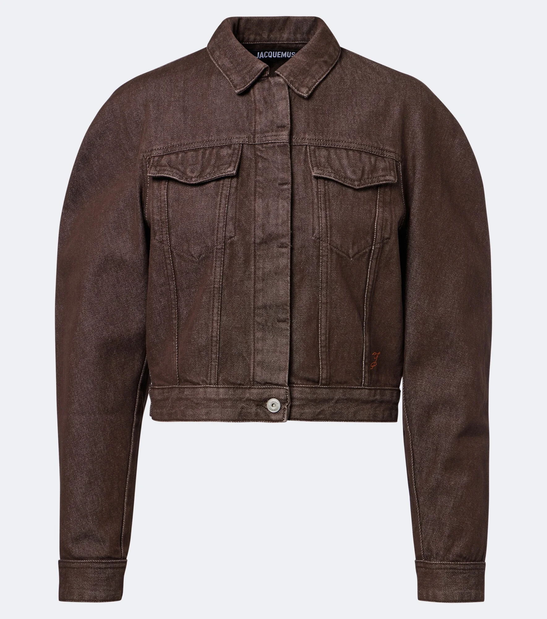 Ovalo cropped denim jacket - 1