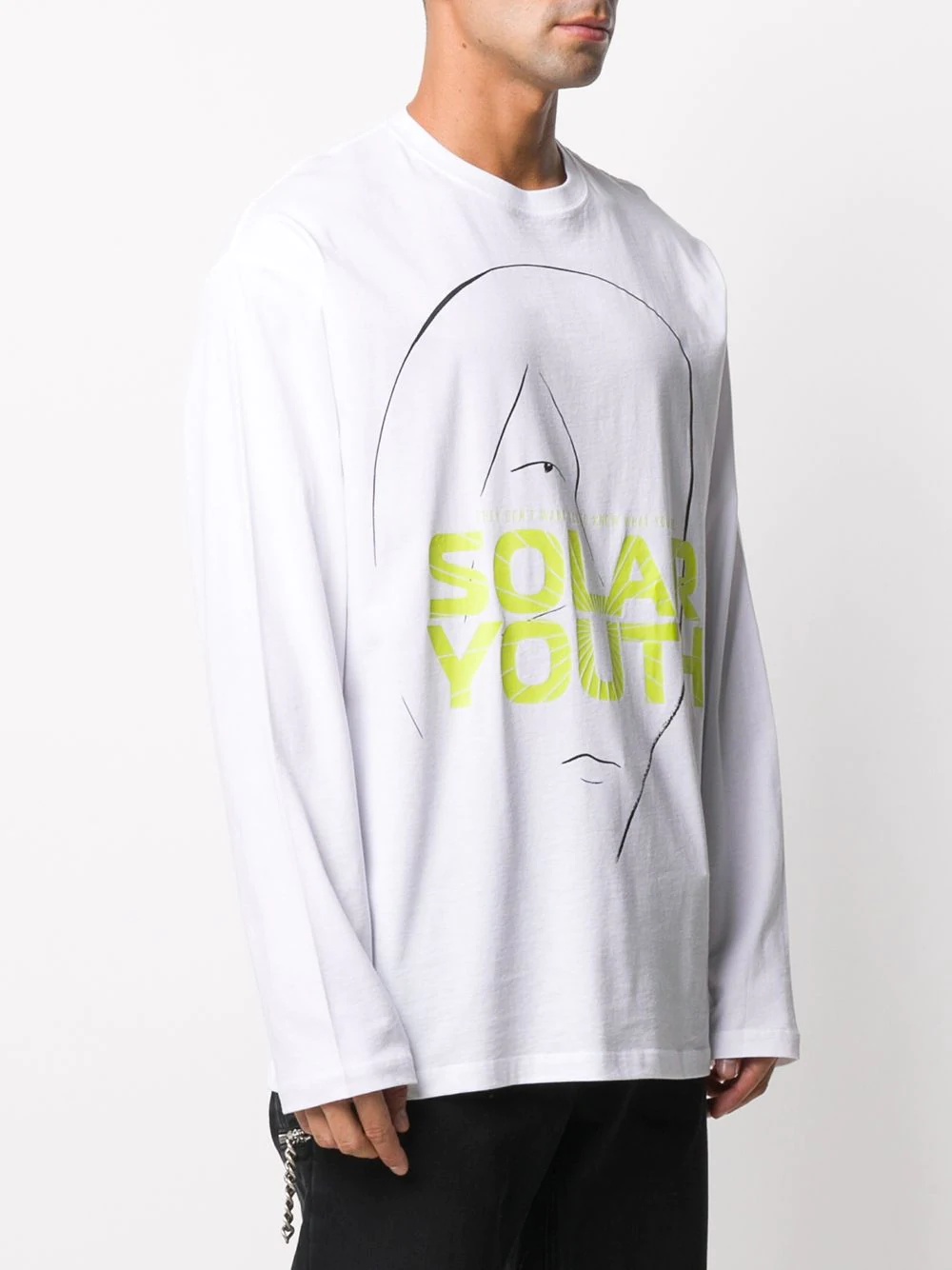 Solar Youth print long-sleeved T-shirt - 3