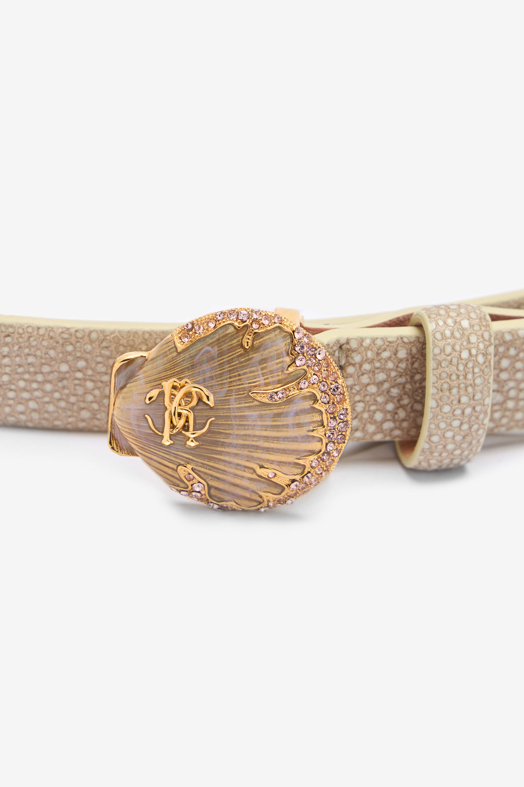 Belt with Decorative Buckle - 4