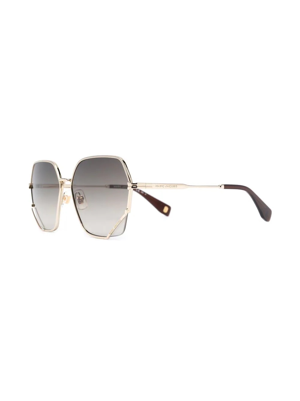 oversize-frame sunglasses - 2