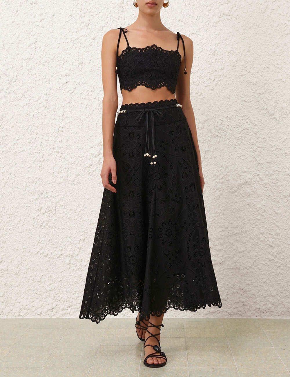 RHIANNON EMBROIDERED SKIRT - 2