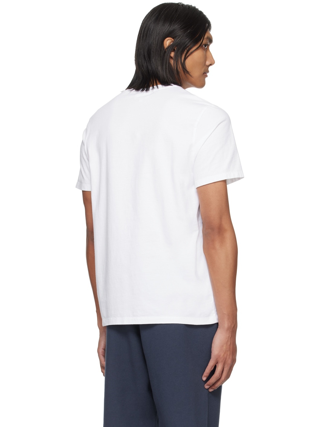 White Chillax Fox T-Shirt - 3