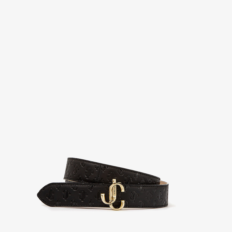 Felisa
Black JC Logo Pattern Belt with JC Emblem 3