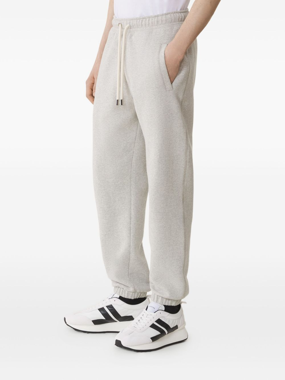 embroidered-logo trousers - 3