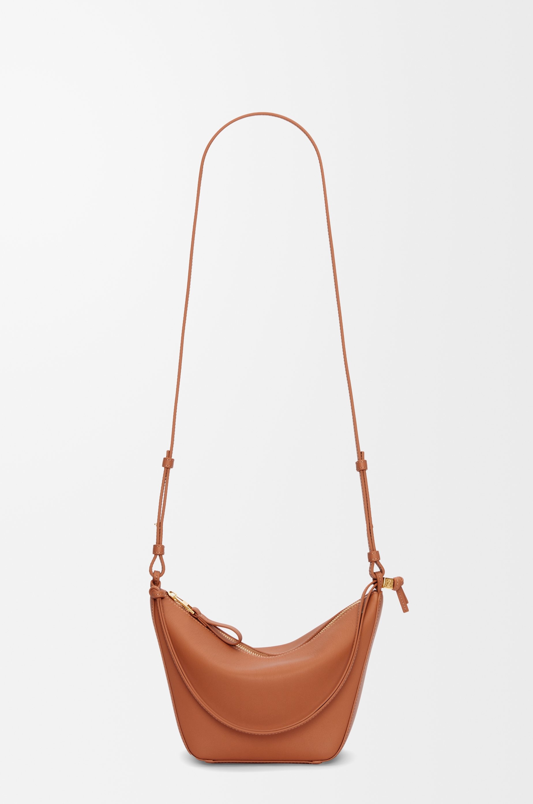 Mini Hammock Hobo bag in classic calfskin - 8