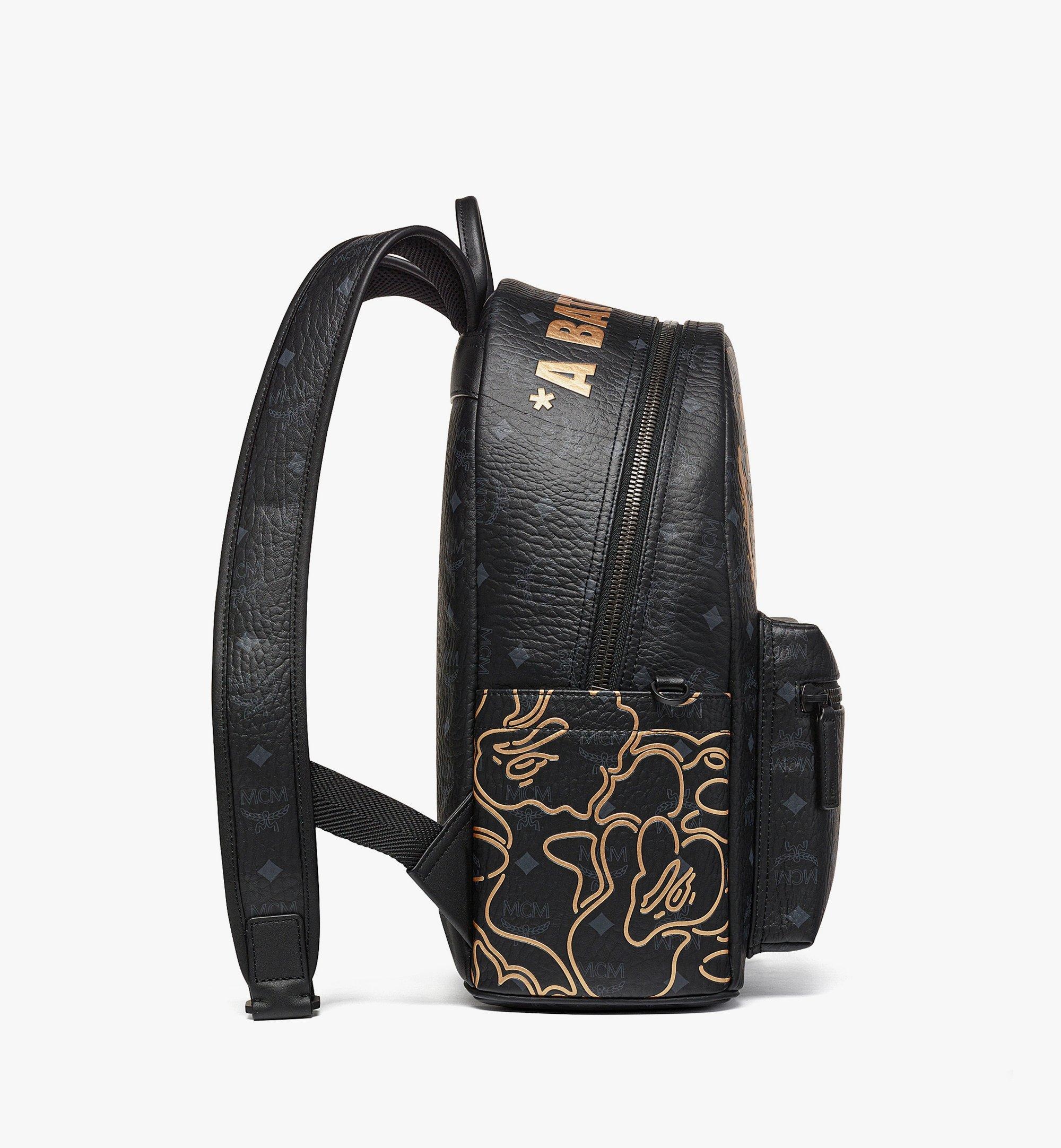 MCM x BAPE Stark Backpack in Visetos - 2