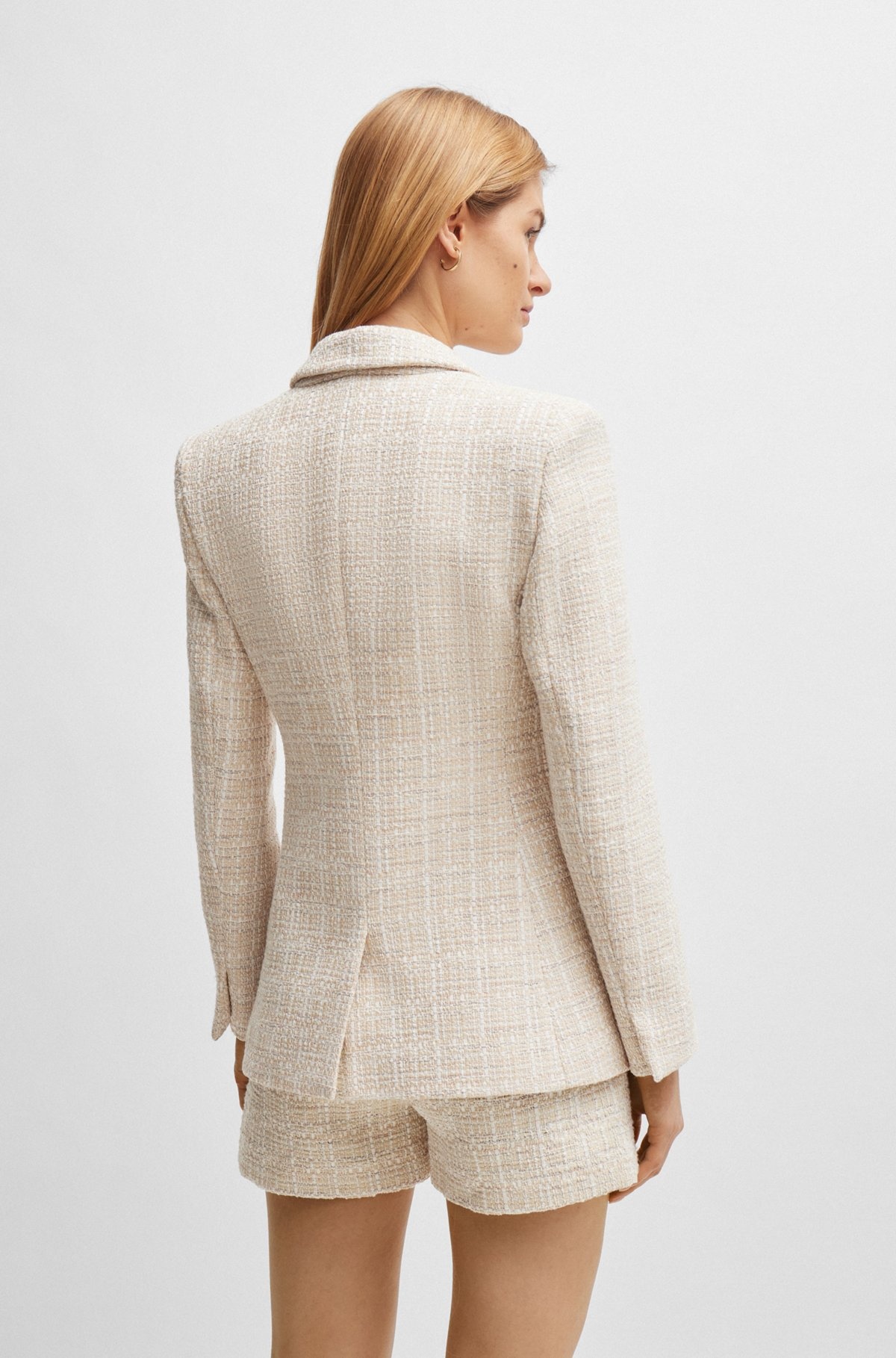 REGULAR-FIT JACKET IN TWEED - 4