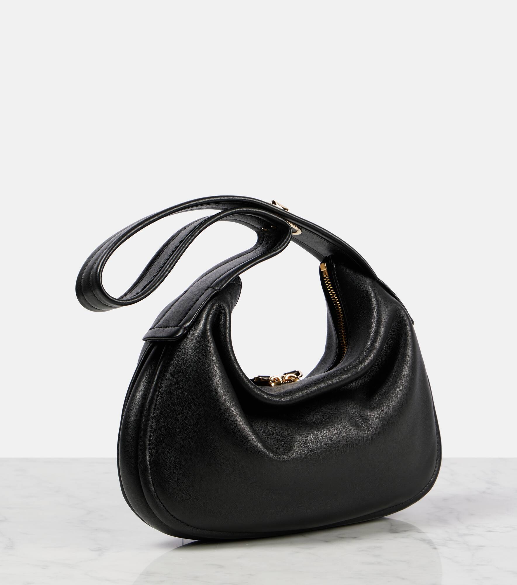 Small leather shoulder bag - 5