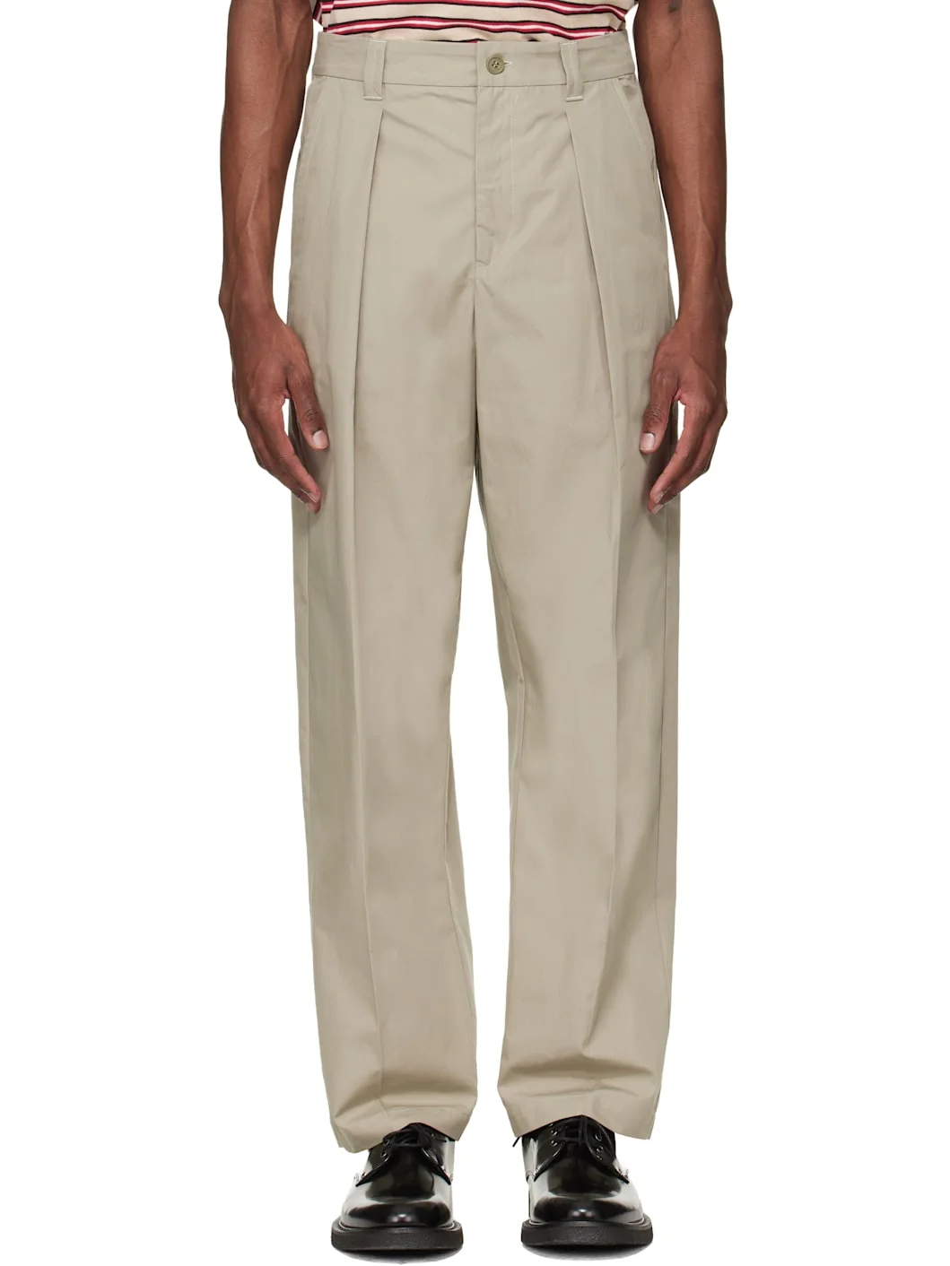 Khaki Renato Trousers - 1