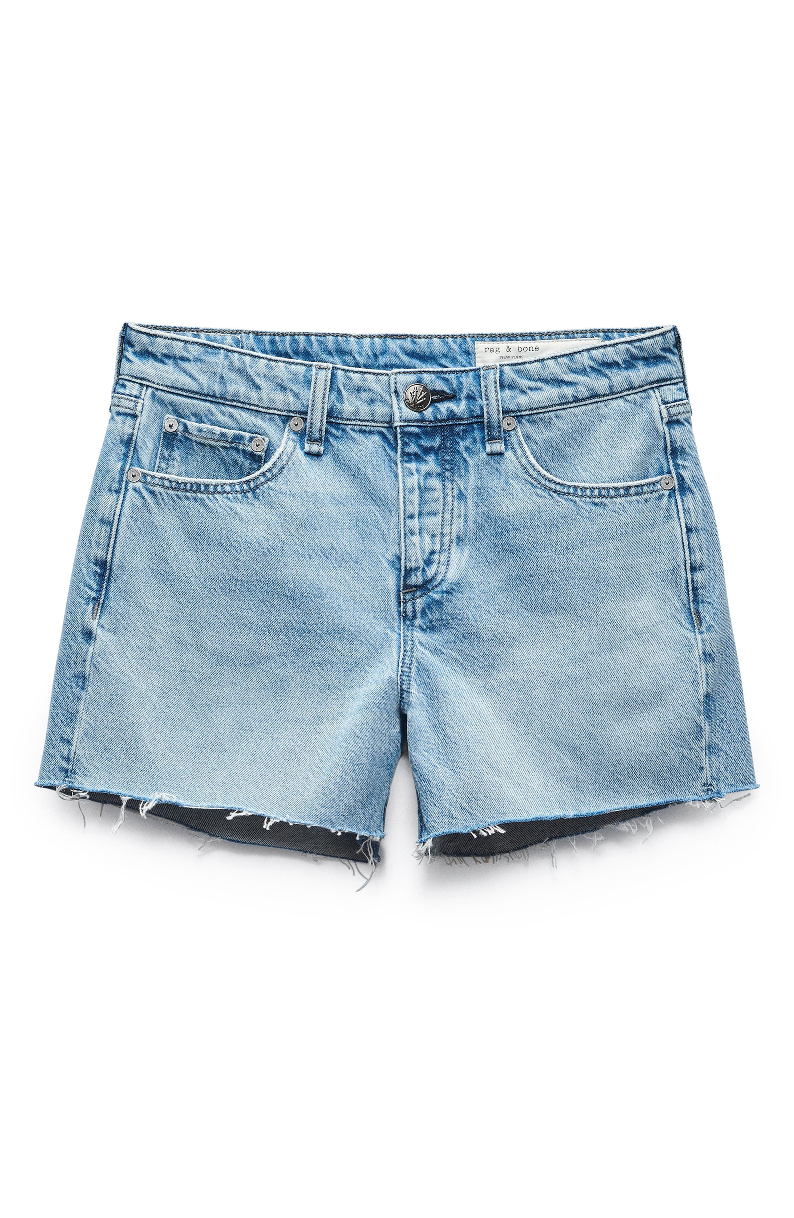 Dre Low Rise Cutoff Denim Shorts - 5