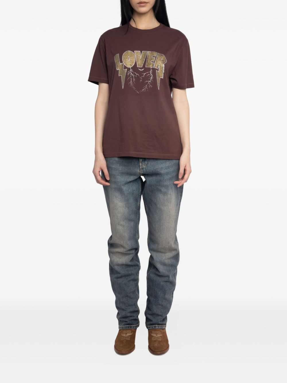 embellished T-shirt - 2