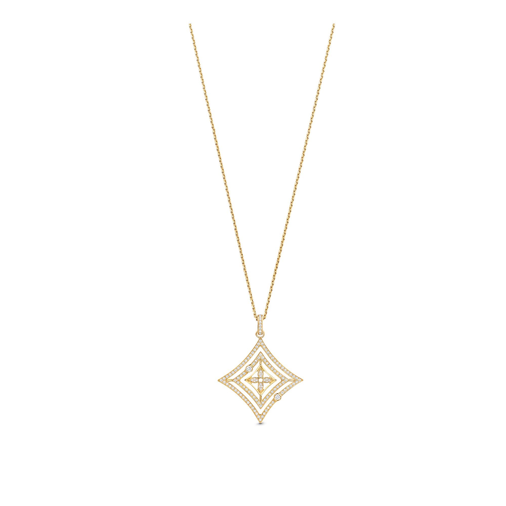 Idylle Blossom Medallion, Yellow Gold And Diamonds - 1