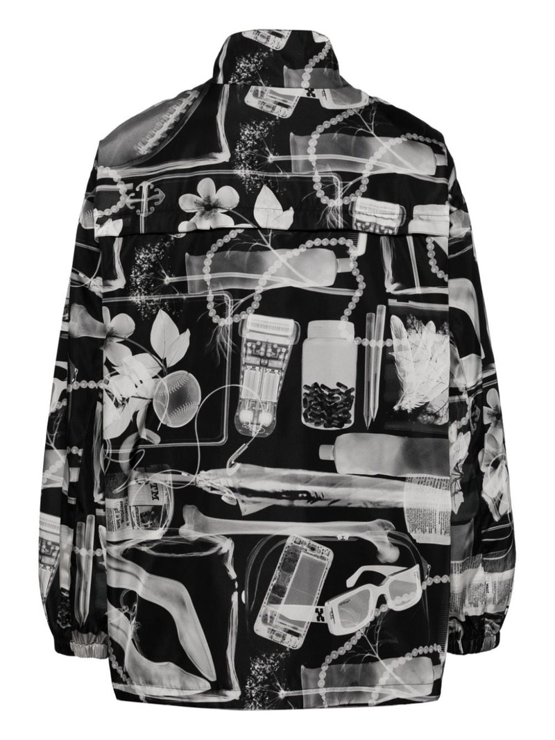 Off-White X-ray print windbreaker outlook