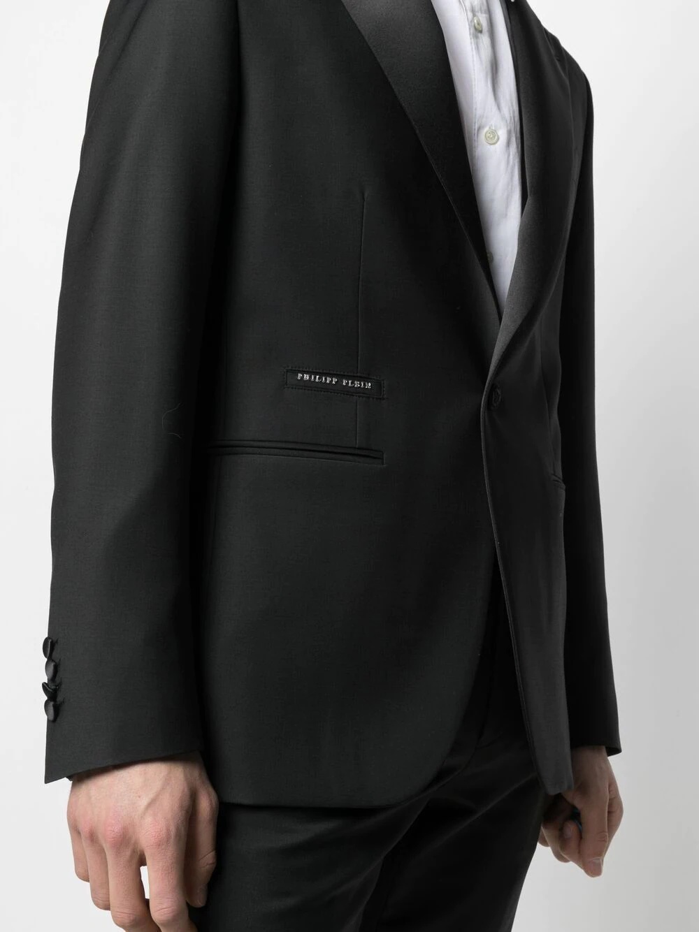 peak-lapels single-breasted jacket - 5