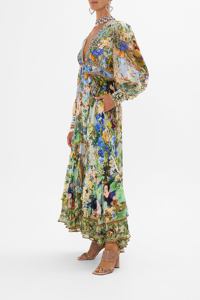 LONG BUTTON FRONT DRESS 4