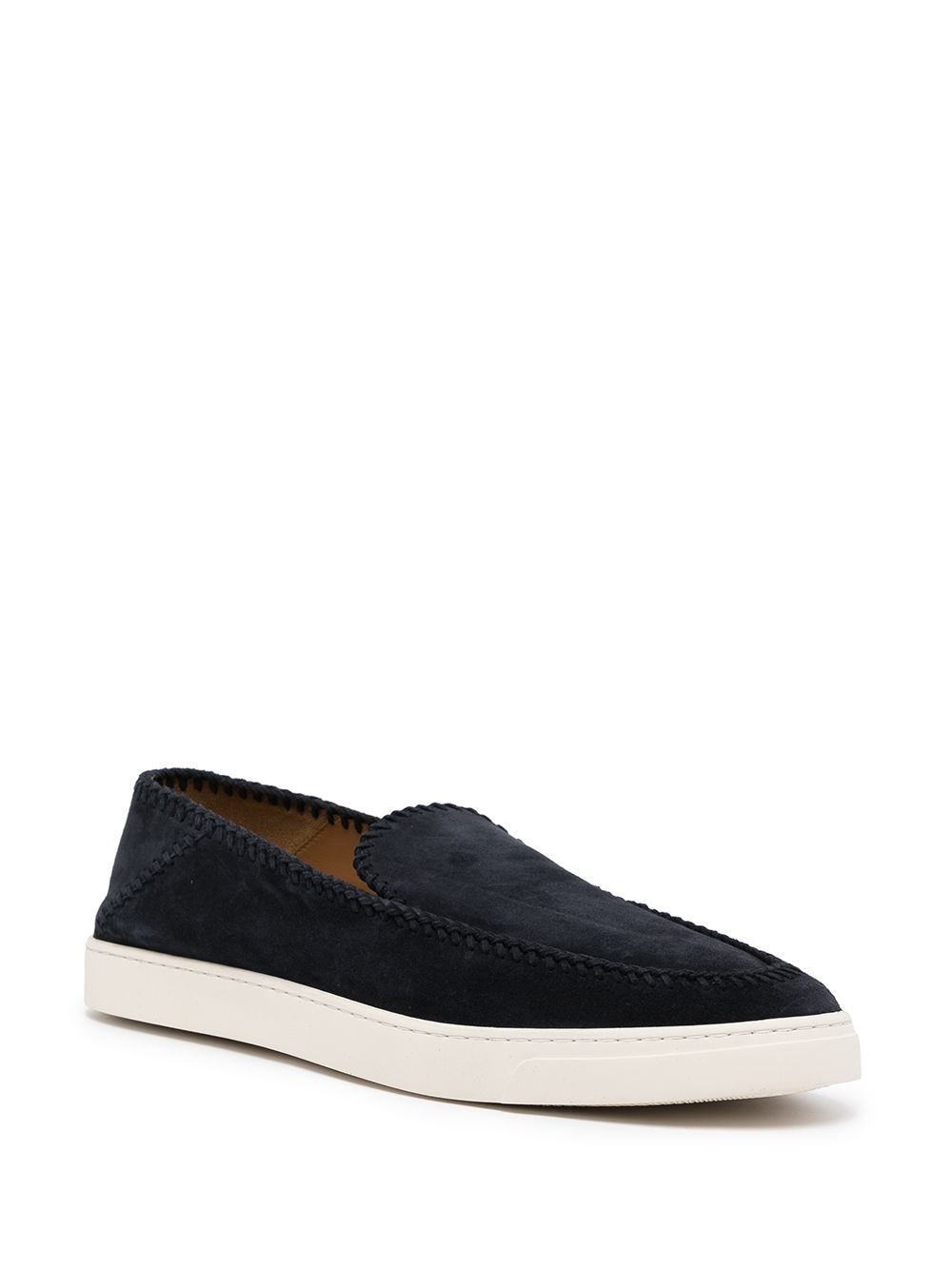 slip-on suede sneakers - 2