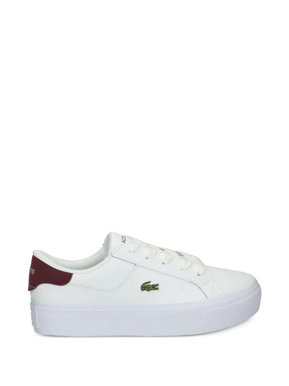 logo-patch platform sneakers - 1