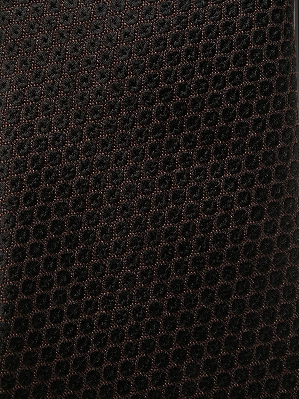 textured-finish silk tie - 2