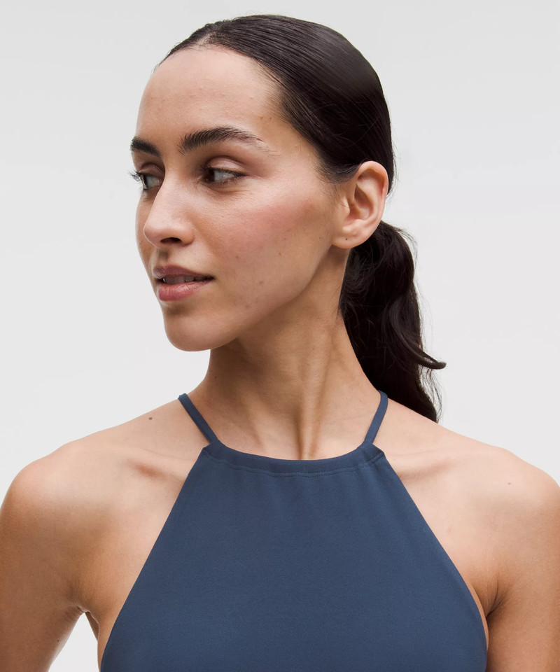 Stitch Trim Halter Tank Top 4