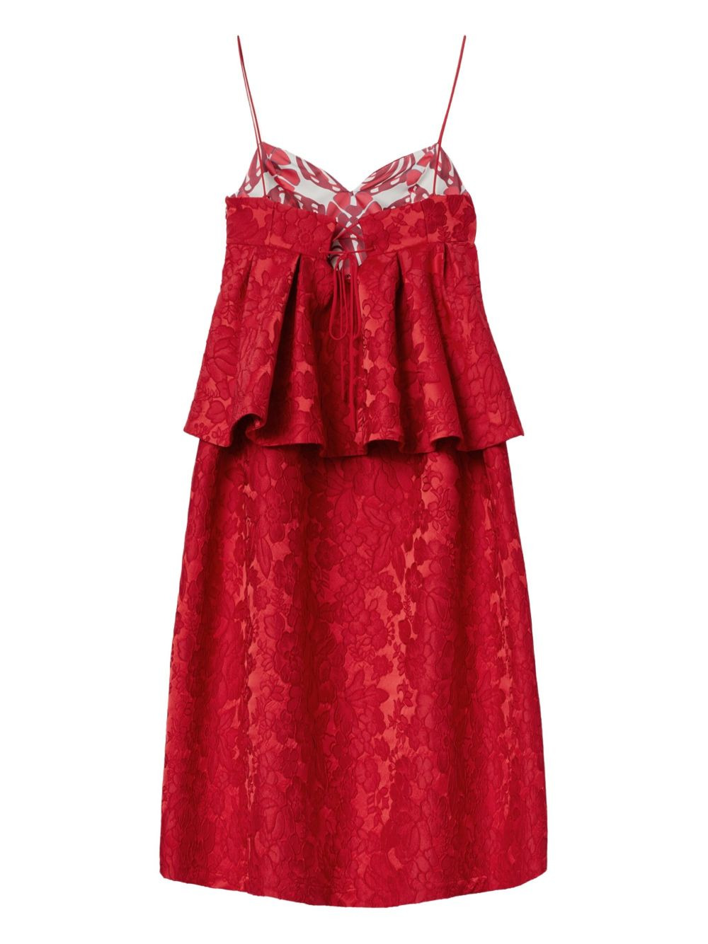 Satine peplum midi dress - 5