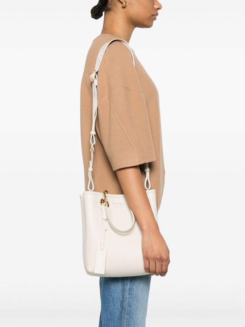 EMPORIO ARMANI logo-jacquard tote bag outlook