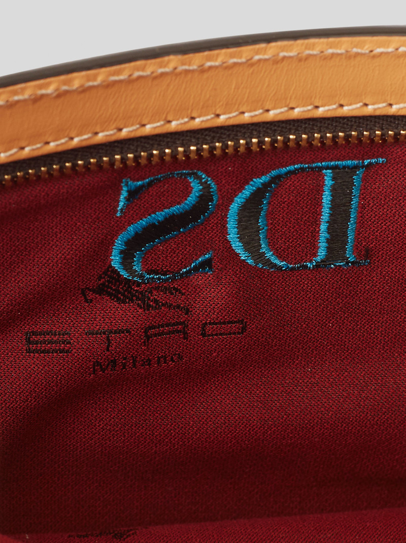 PAISLEY BRIEFCASE WITH CROSSBODY STRAP 6