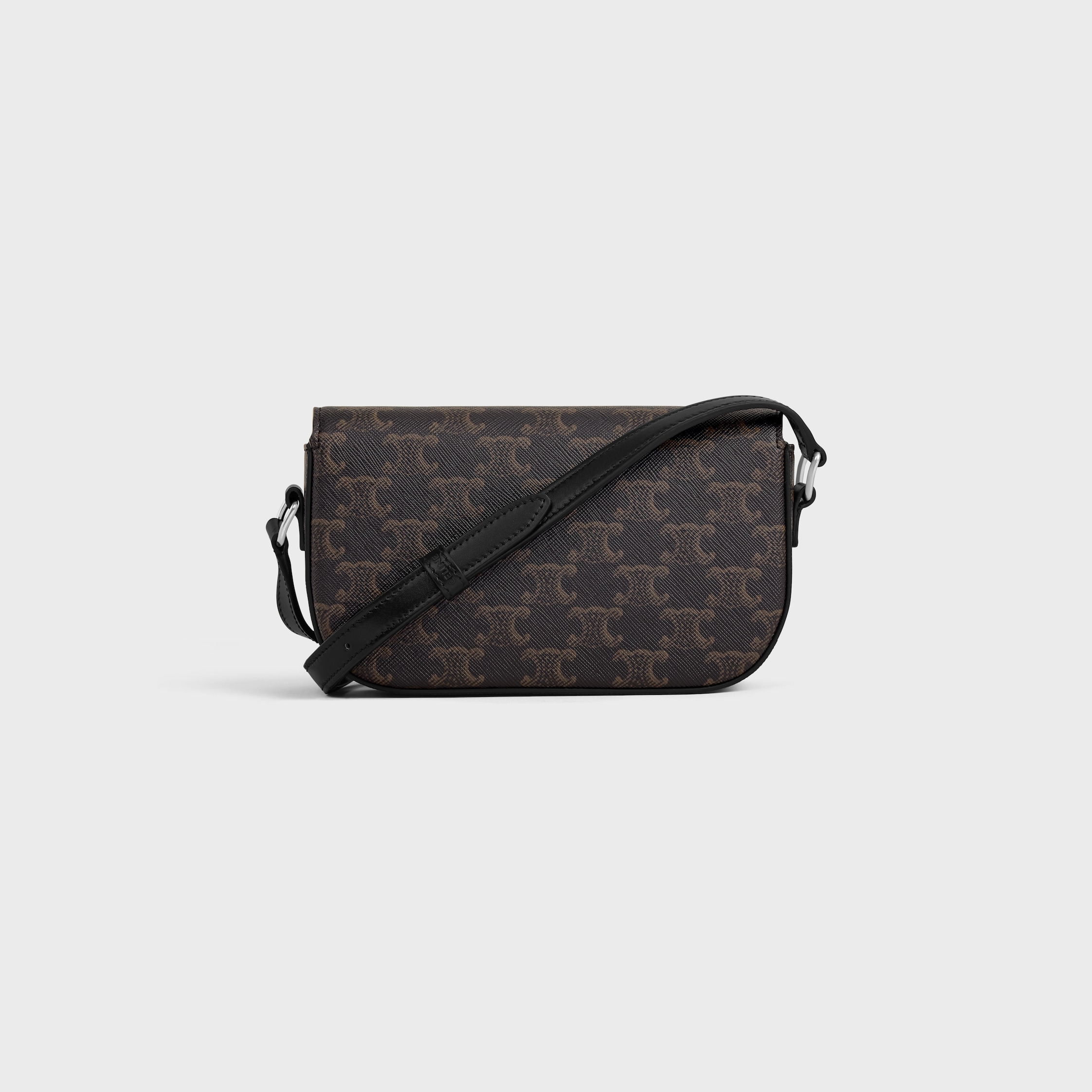 SMALL CROSSBODY BAG TRIOMPHE IN TRIOMPHE CANVAS AND CALFSKIN - 3