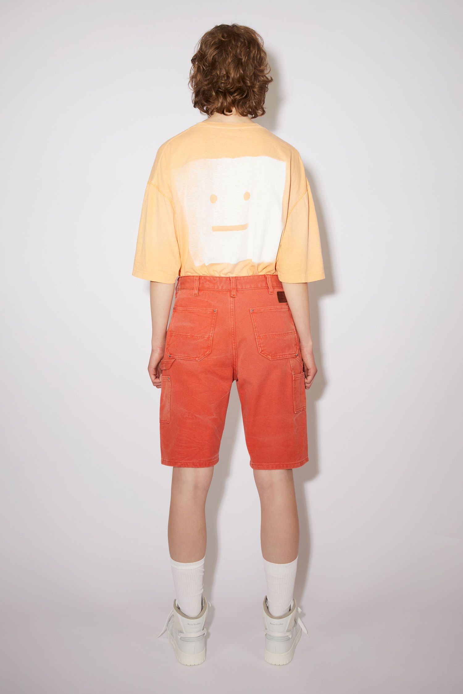 Workwear shorts - Mandarin orange - 3