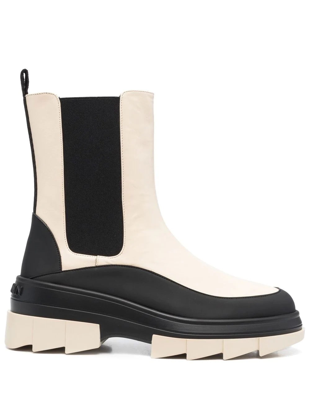split-sole chunky boots - 1