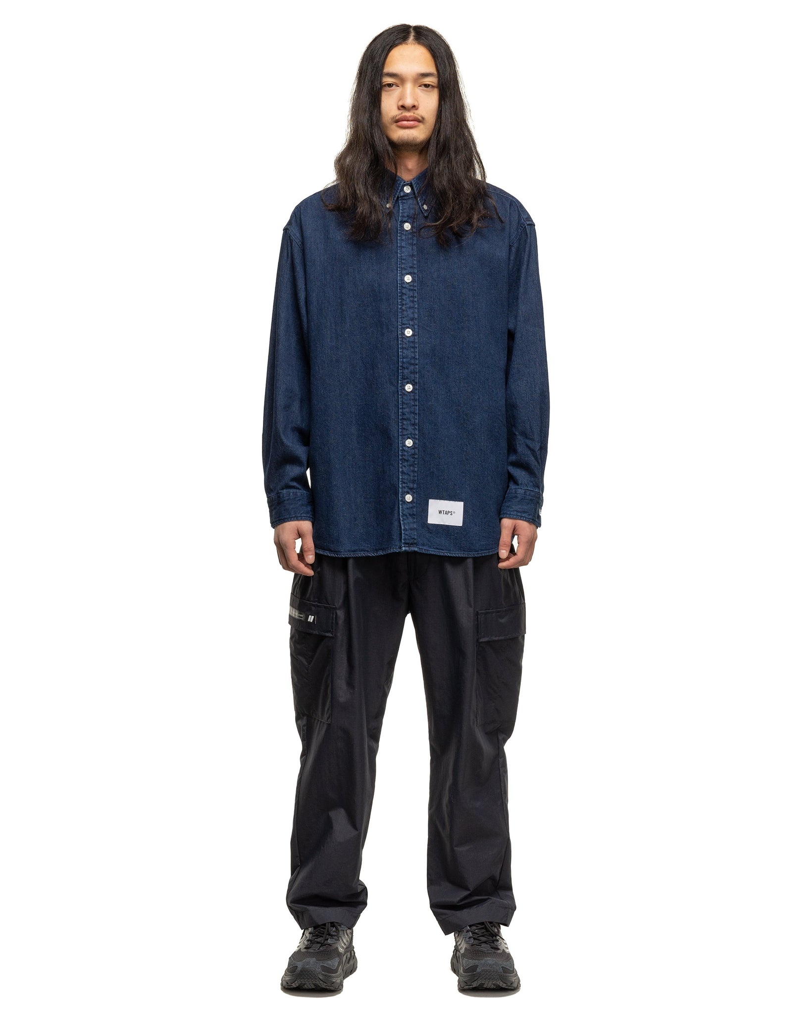 wtapsWtaps BD 04 / LS / Cotton. Denim Indigo