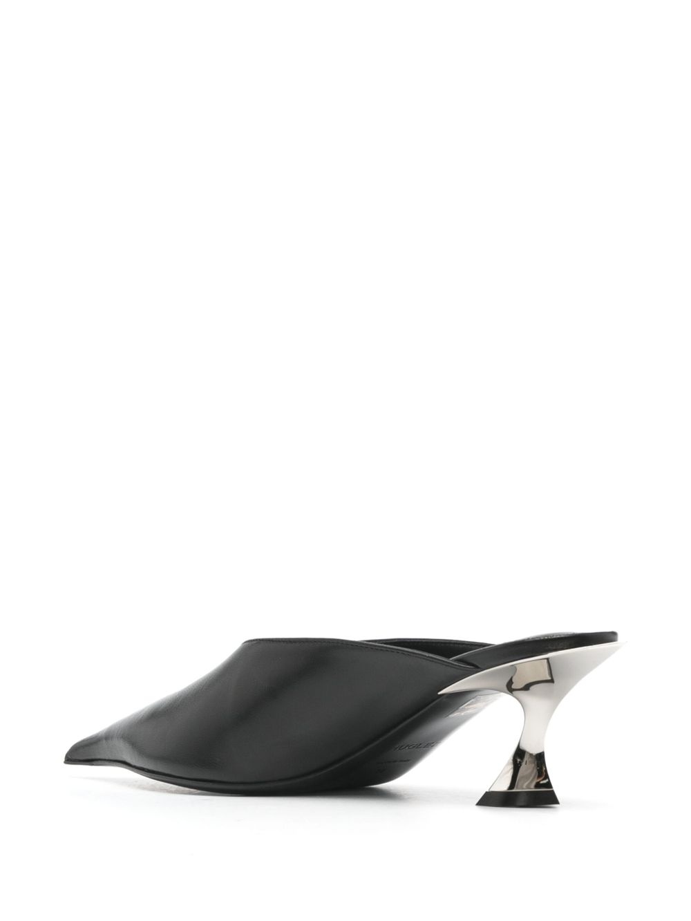 55mm leather mules - 3