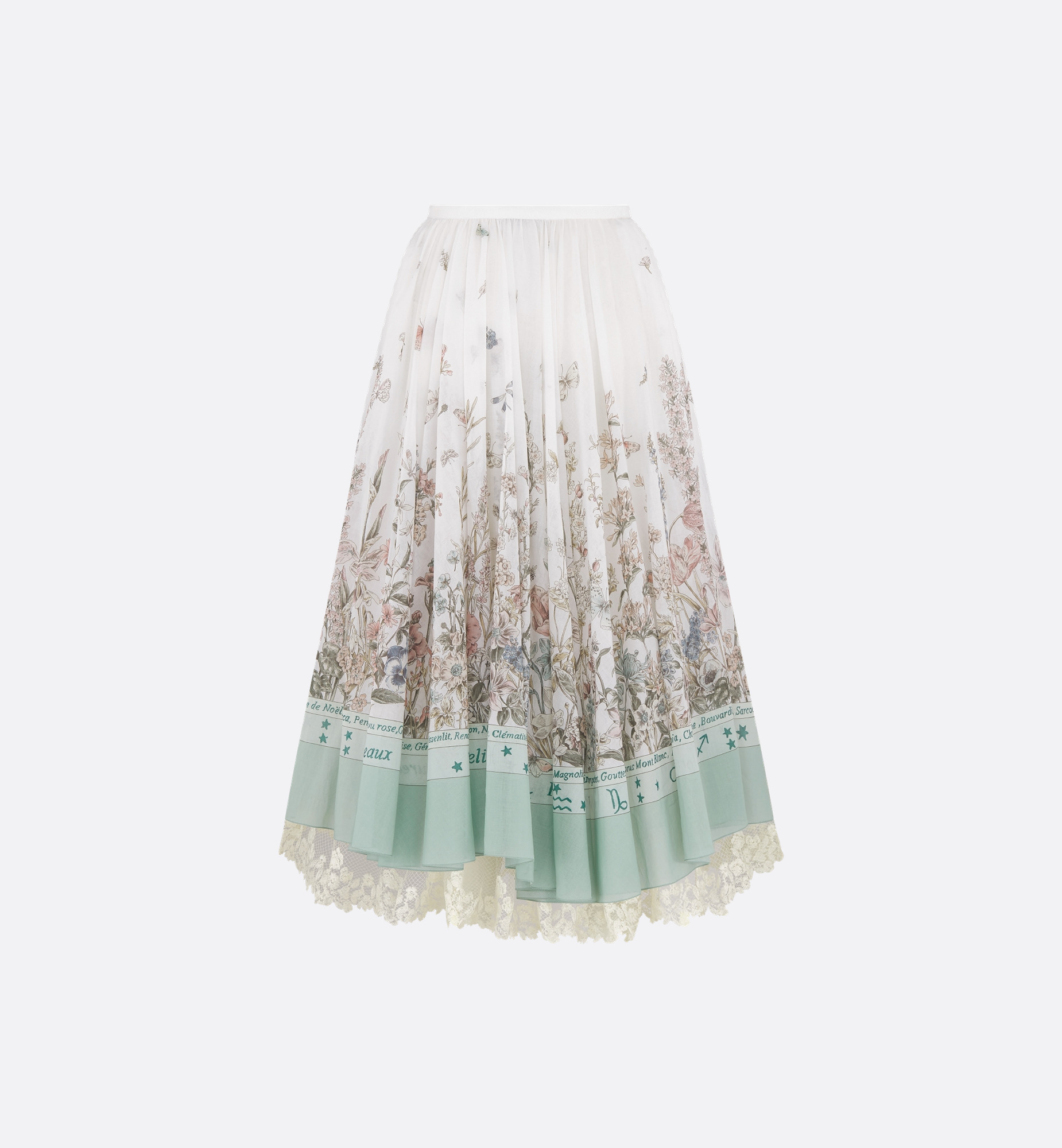 Mid-Length Flared Skirt - 5