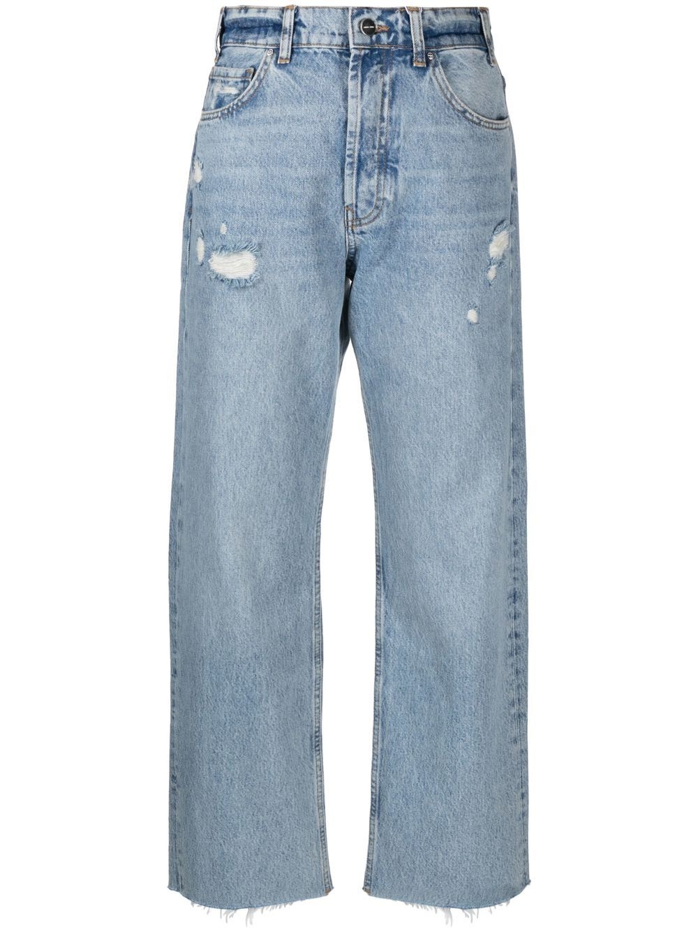 Gavin mid-rise straight jeans - 1