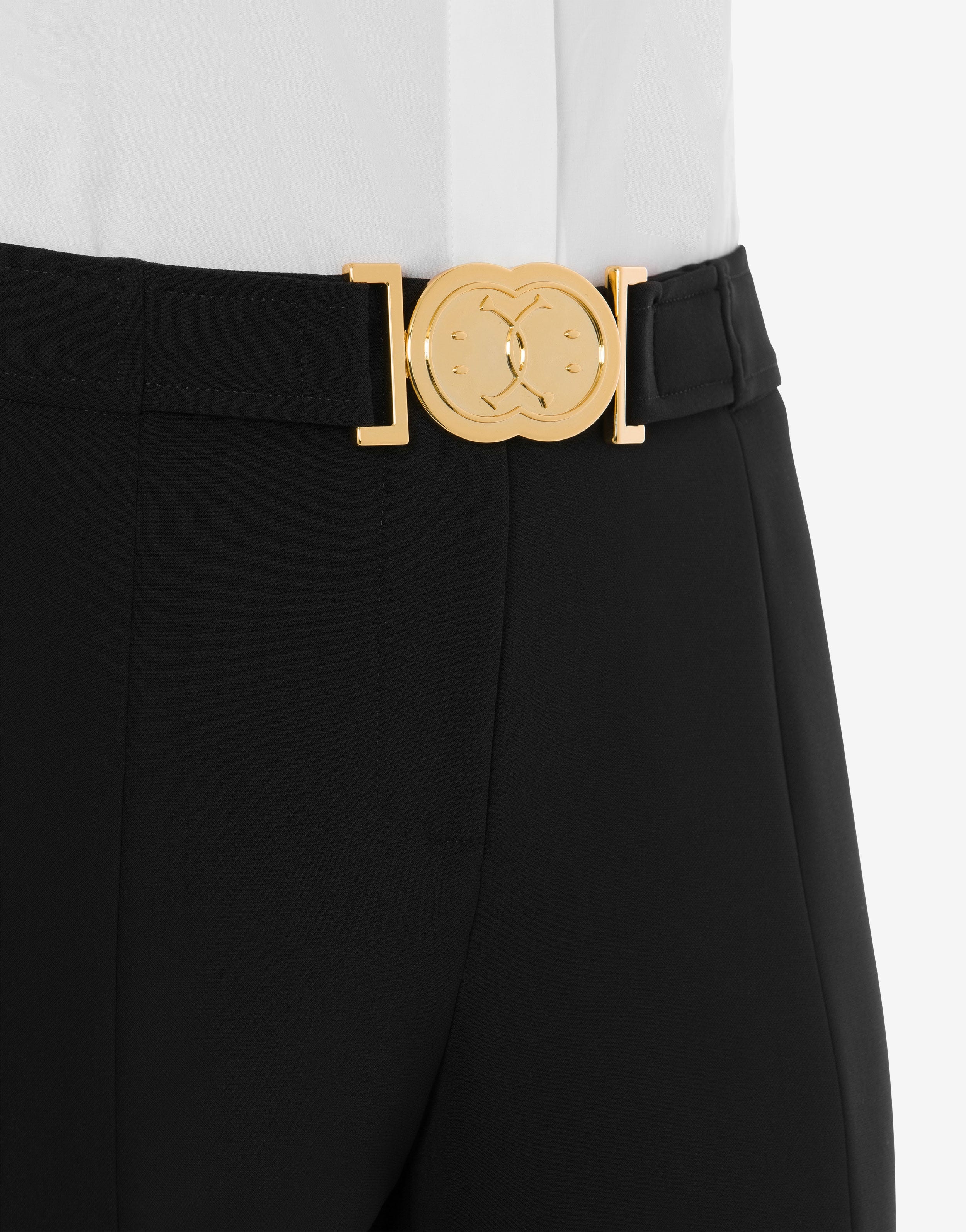 DOUBLE SMILEY® CRÊPE TROUSERS - 4